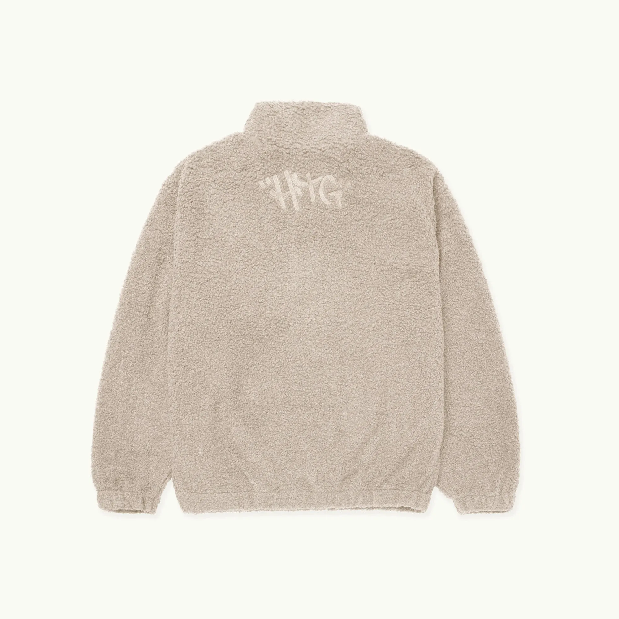 Script Sherpa Pullover - Bone