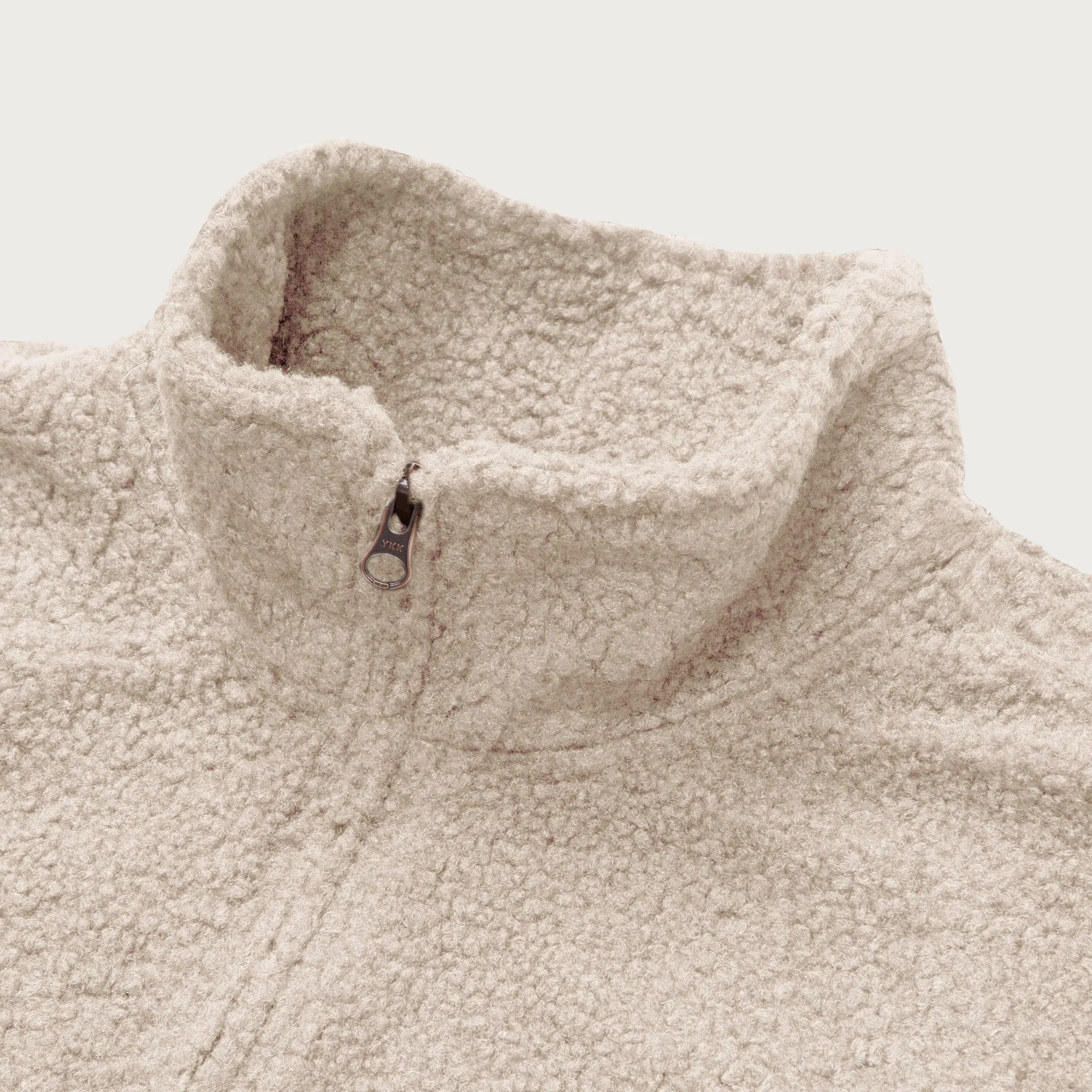 Script Sherpa Pullover - Bone