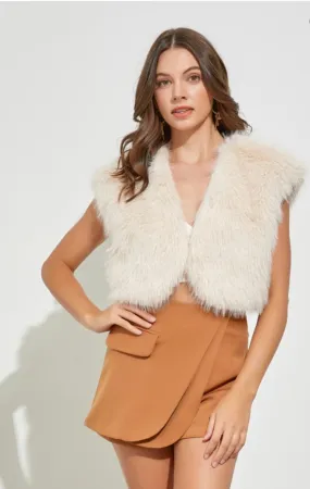 Search Result: Madrid faux fur vest