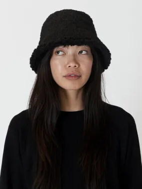 Sherpa Bucket Hat - Black