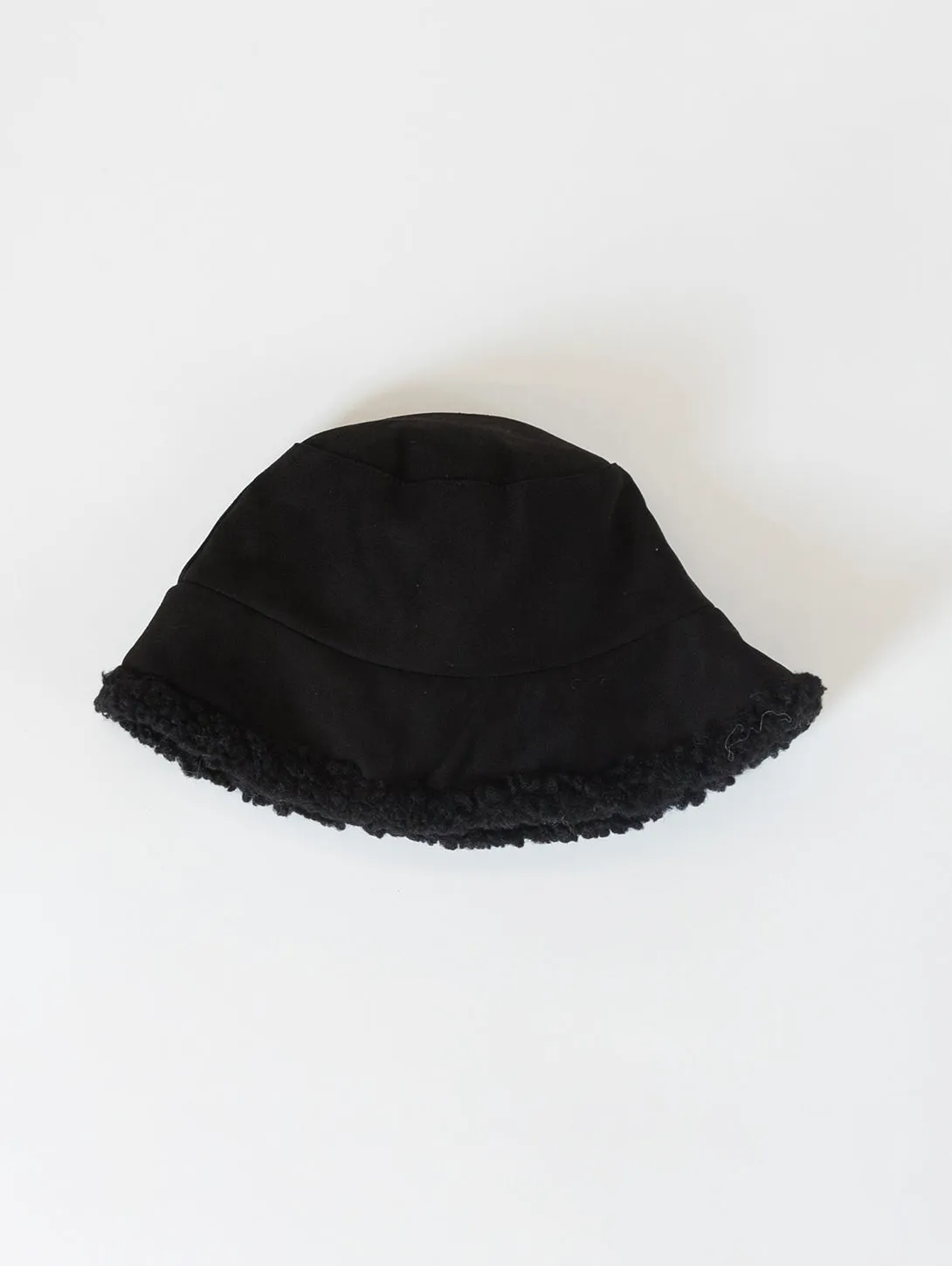 Sherpa Bucket Hat - Black