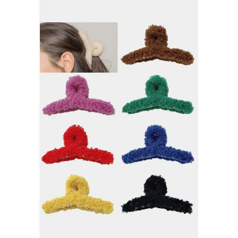 sherpa hair accessory