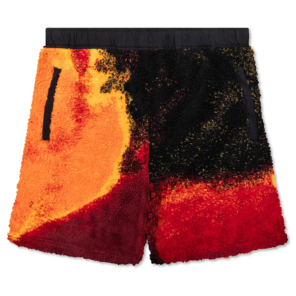 Sherpa Short - Lava: Best Lava-Themed Adventure Shorts for Outdoor Enthusiasts