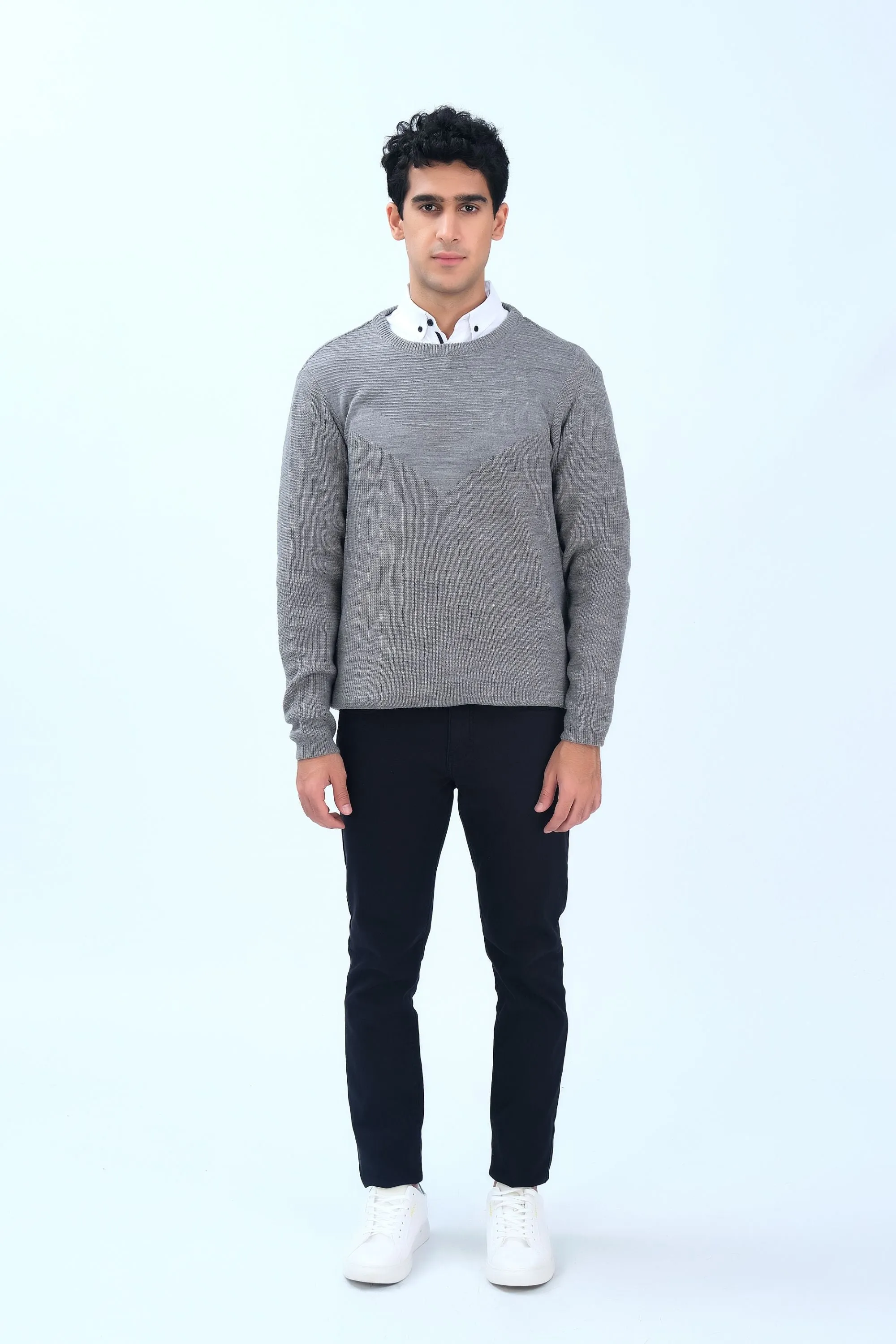 Smart Dark Grey Sweater