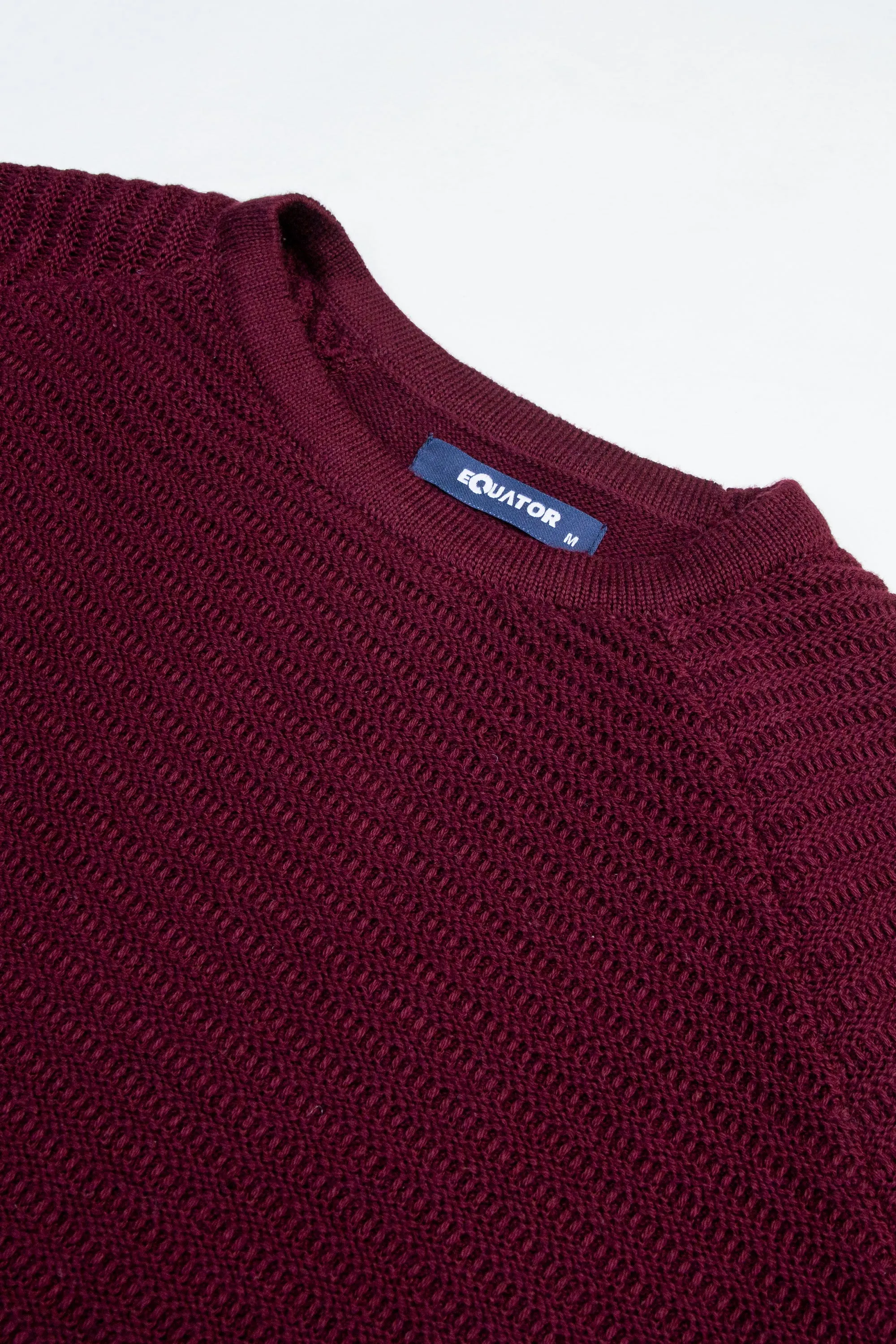 Smart Maroon Sweater