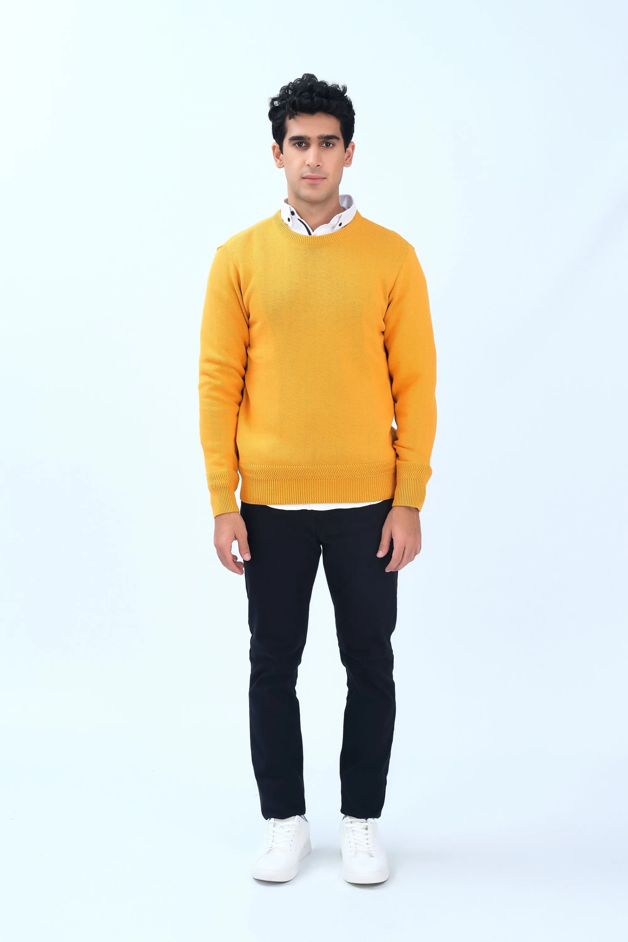 Smart Mustard Sweater