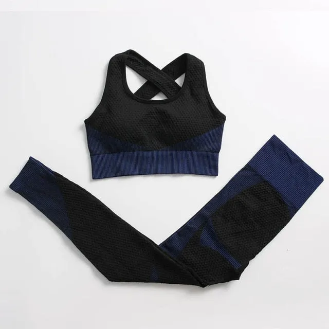 Sport bras long sleeve women sportswear suit