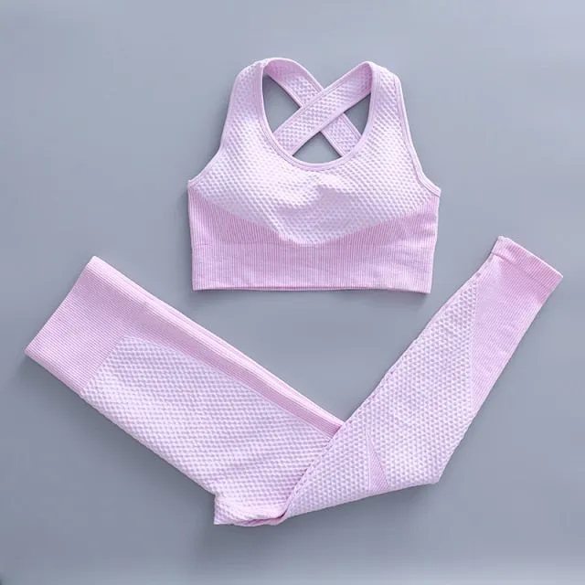 Sport bras long sleeve women sportswear suit