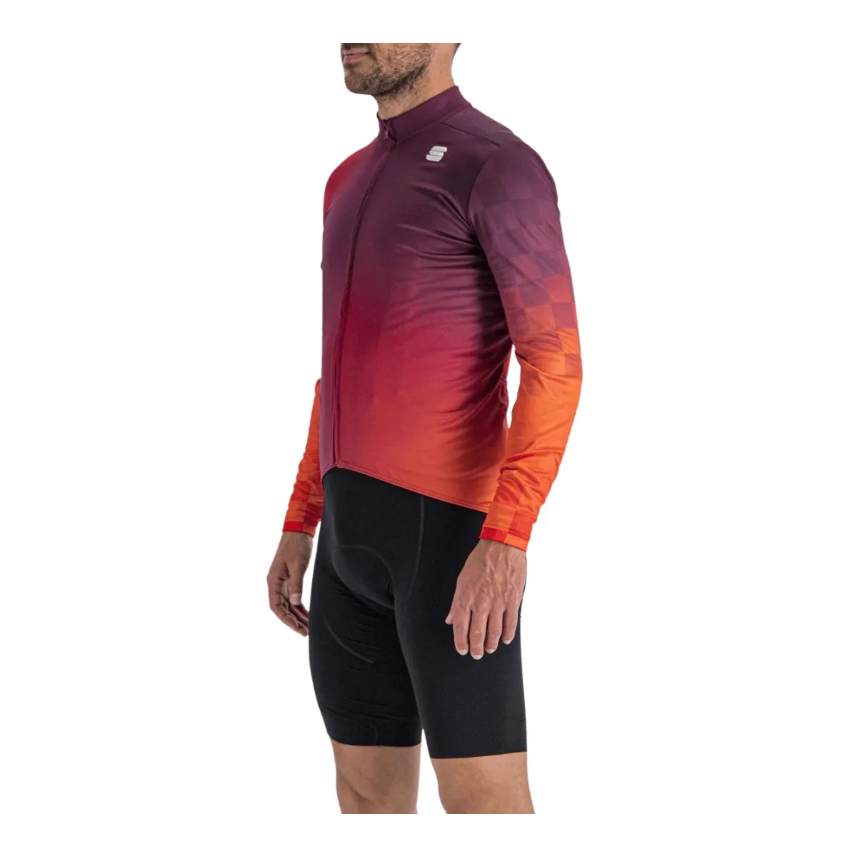 Sportful Rocket Thermal red jersey.