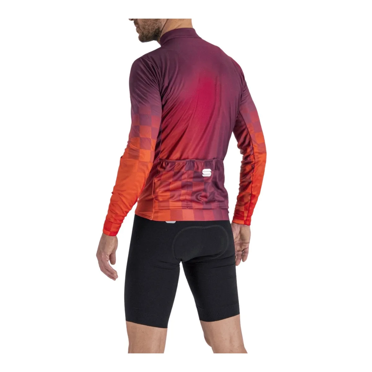 Sportful Rocket Thermal red jersey.