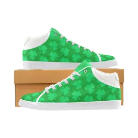 St. Patrick's Day Men's Chukka Sneakers with Clovers