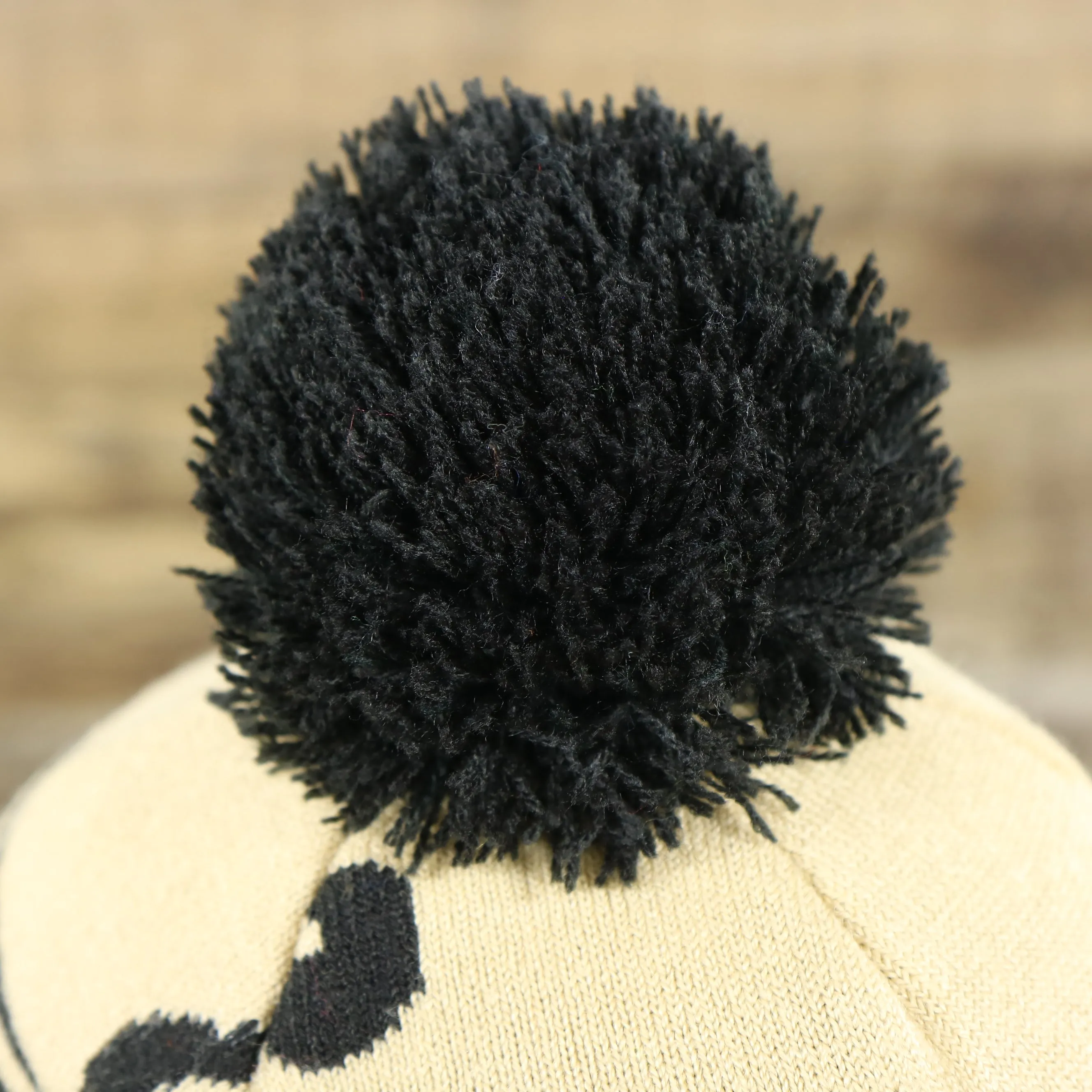 Star Wars Sandtrooper Beanie Tan Black Pom Pom