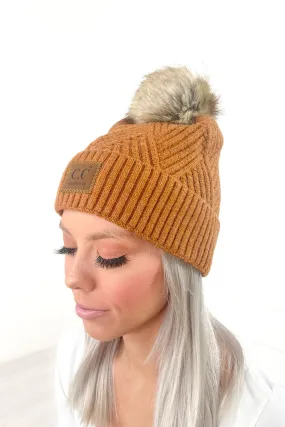 Stay Cozy Pom Beanie - 4 Colors