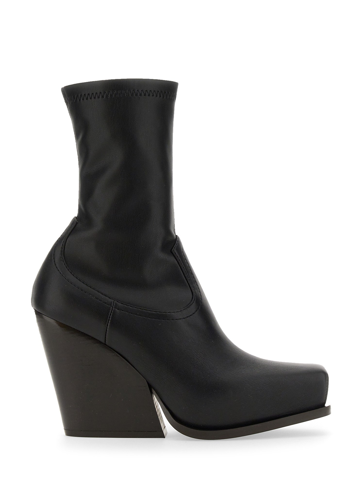 STELLA McCARTNEY    FAUX LEATHER COWBOY BOOT