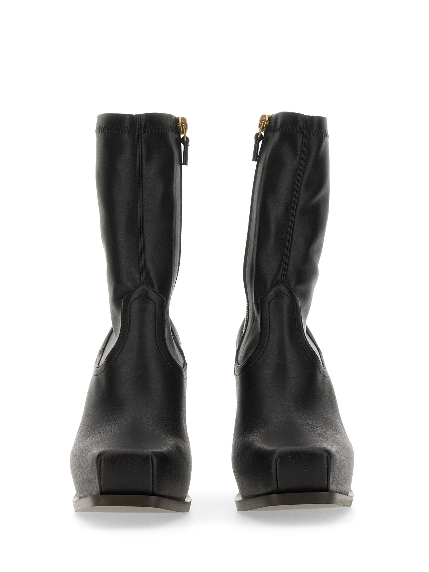 STELLA McCARTNEY    FAUX LEATHER COWBOY BOOT