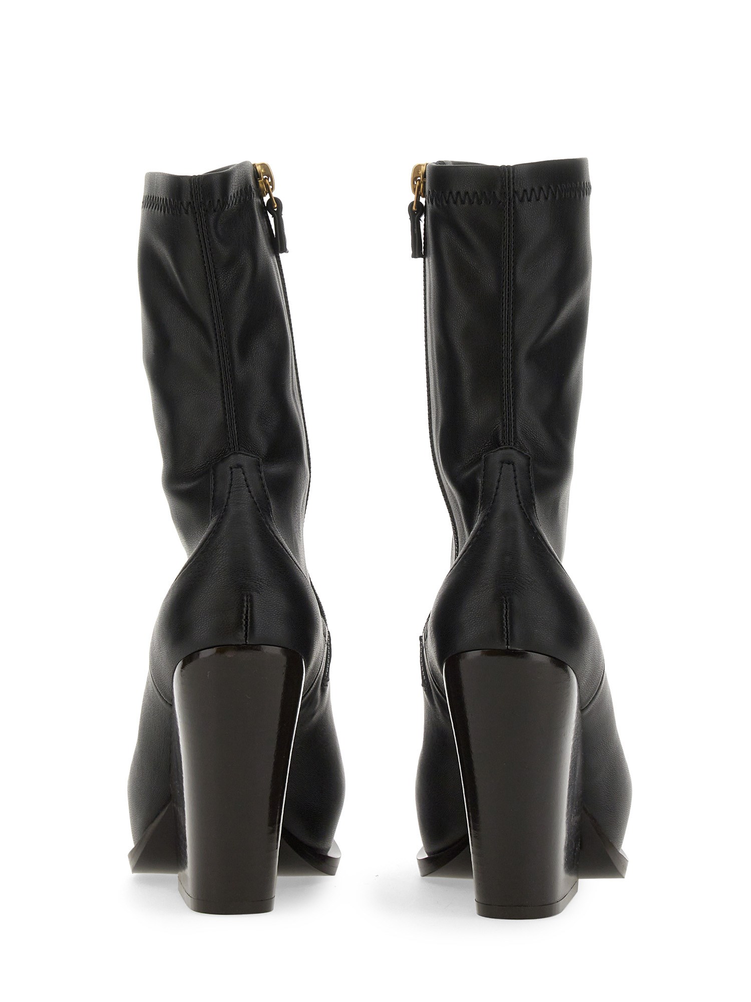 STELLA McCARTNEY    FAUX LEATHER COWBOY BOOT