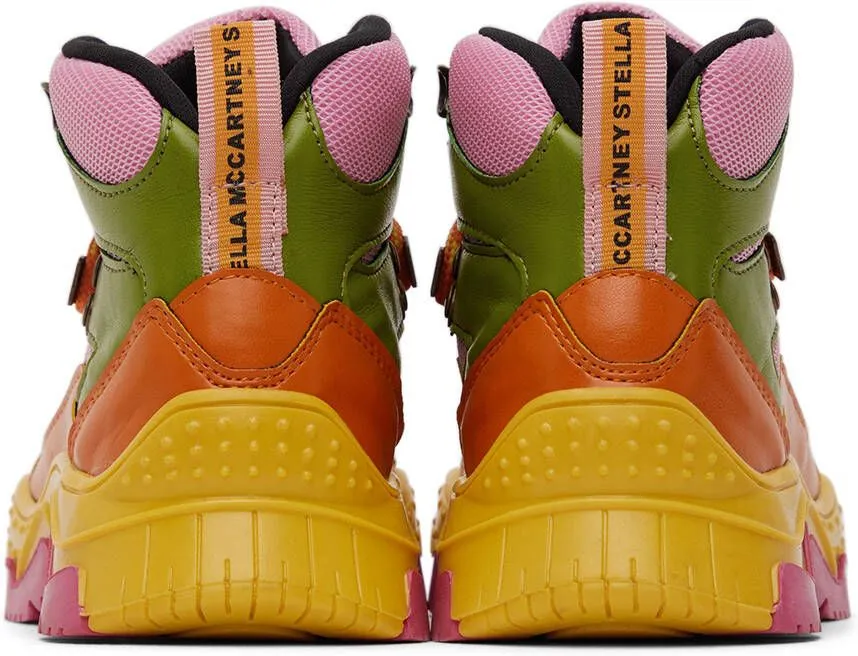 Stella McCartney Kids Multicolor Hiking Boots