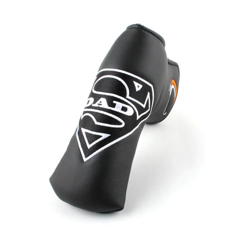 SuperDad Golf Putter Cover - Magnetic Ball Marker Included