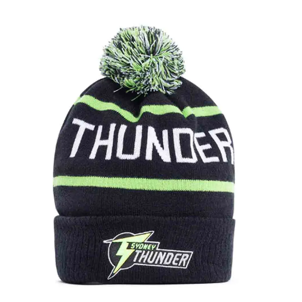 Sydney Thunder BBL13 Wordmark Pom Pom Beanie