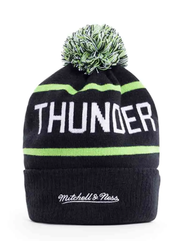 Sydney Thunder BBL13 Wordmark Pom Pom Beanie