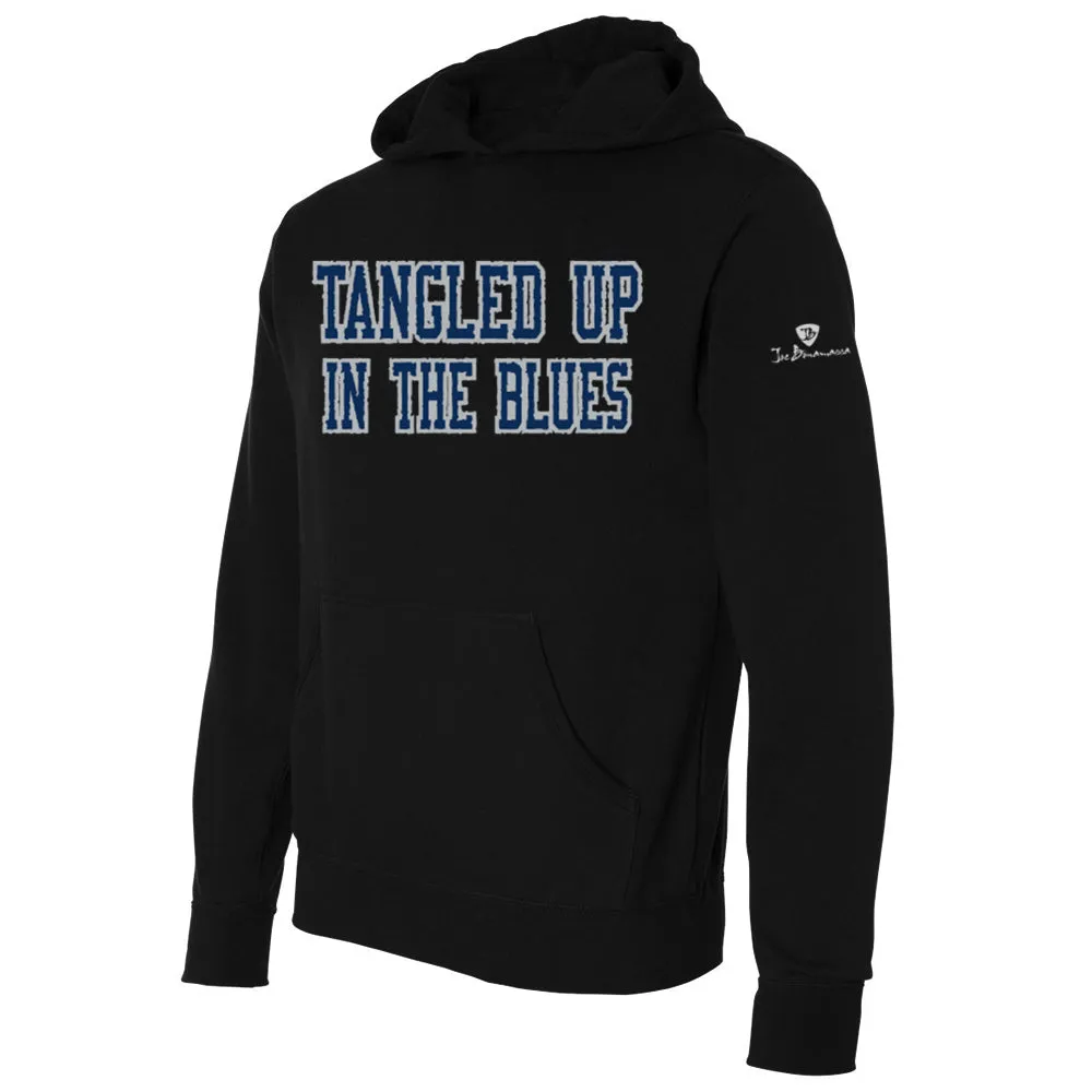 Tangled Up in the Blues Applique Pullover Hoodie