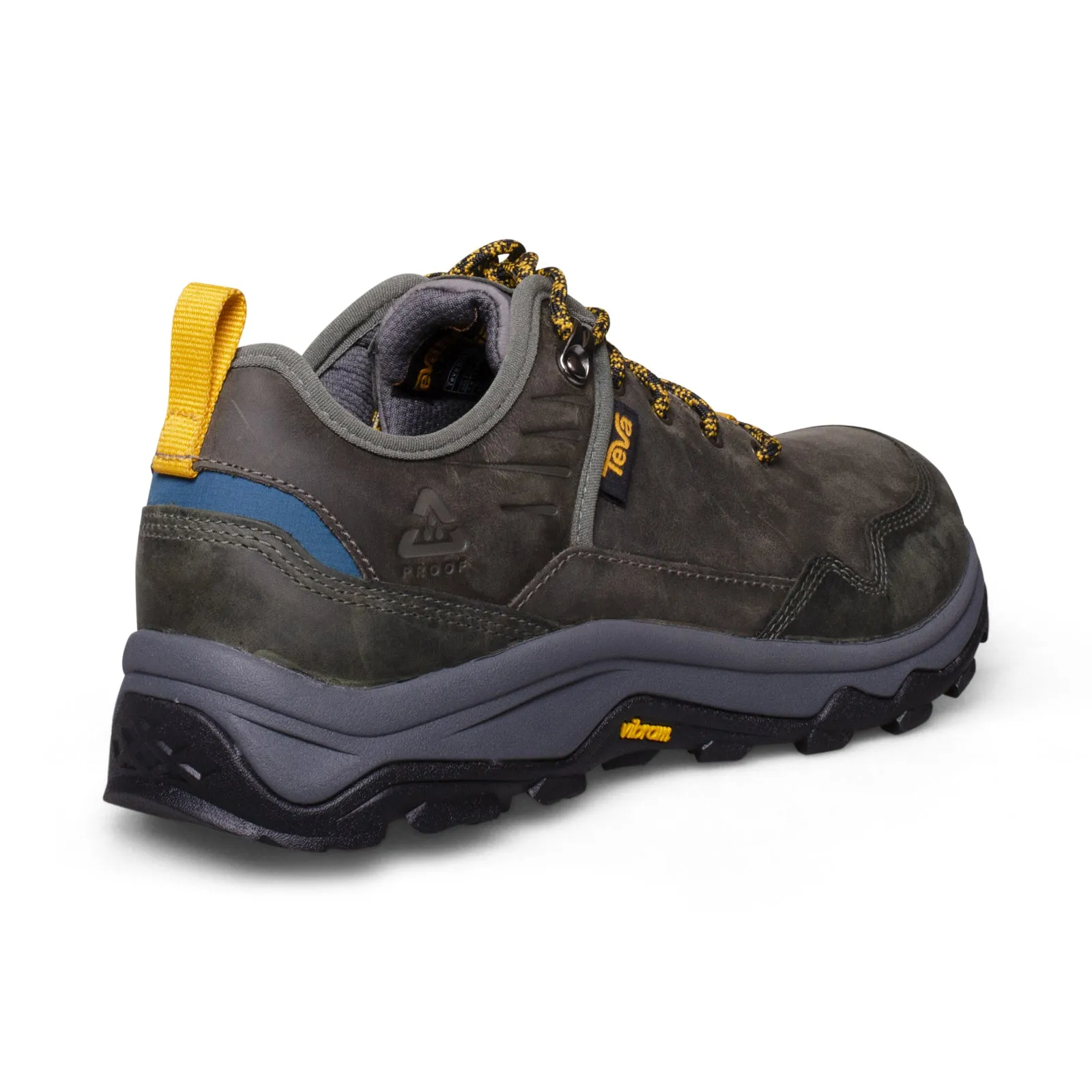 Teva Riva Charcoal/Blue Hiking Boots for Men | Buy Now