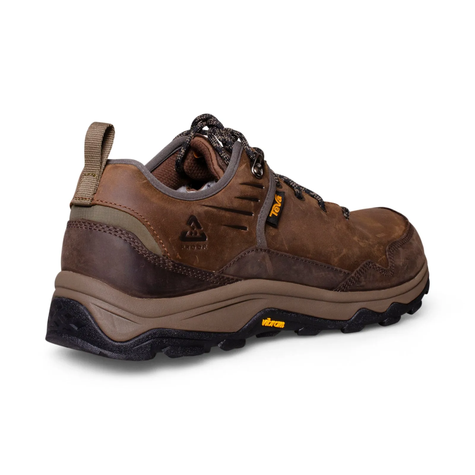 Teva Riva Dark Brown Olive Hiking Boots Men's