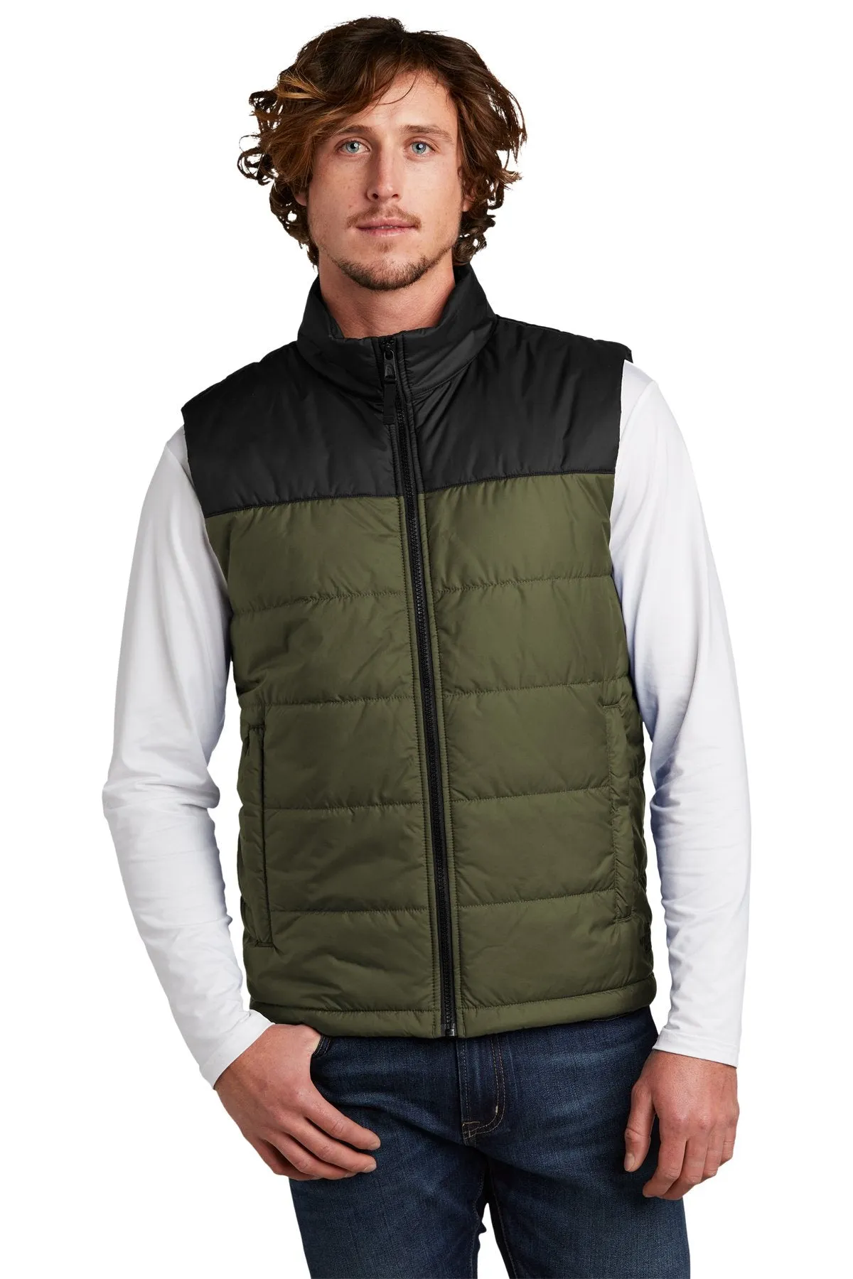 The North Face Everyday Insulated Vest NF0A529A Burnt Olive Green