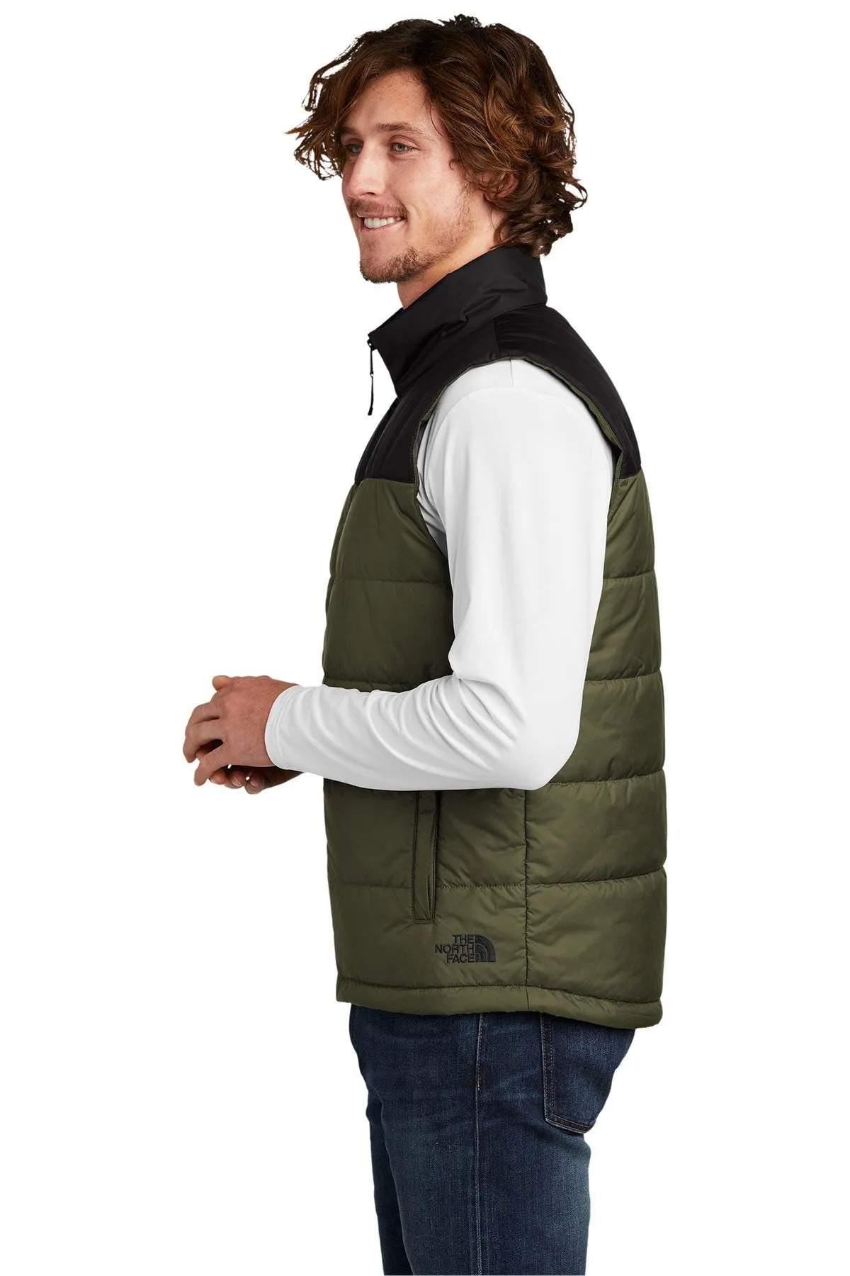 The North Face Everyday Insulated Vest NF0A529A Burnt Olive Green