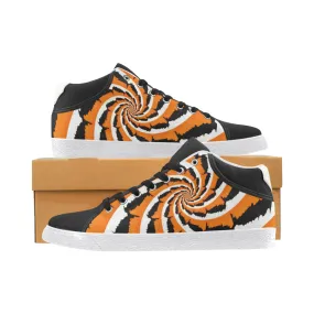 Tiger Stripe Chukka Canvas Shoes for Men