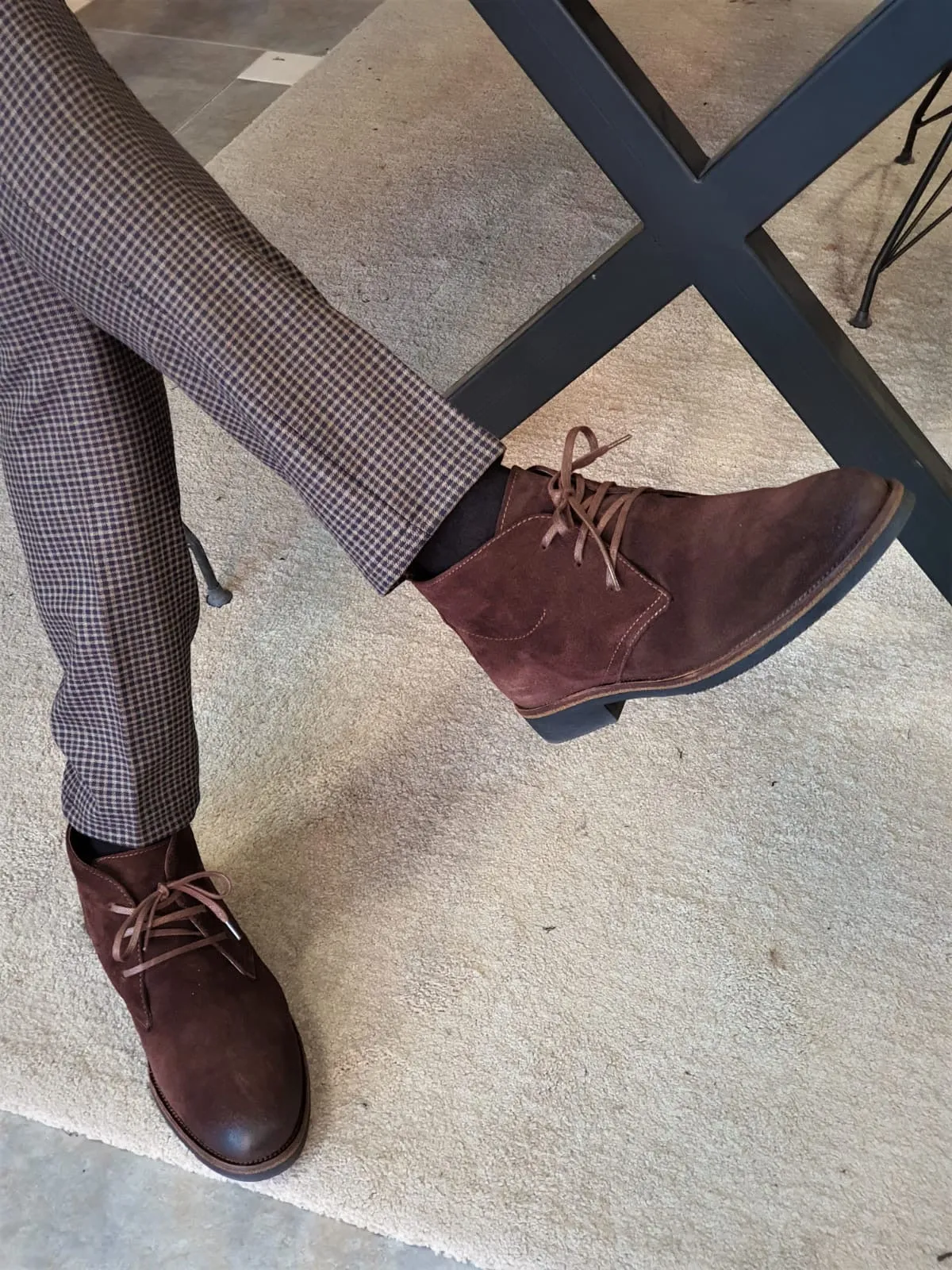 Torino Brown Suede Chukka Boots