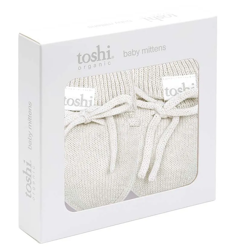 Toshi Organic Mittens - Marley Pebble