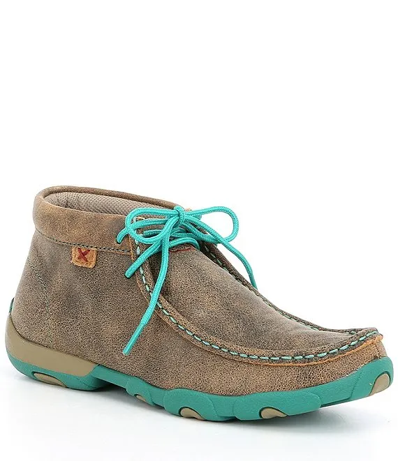 Twisted X Turquoise Chukka Moc - Shop now for stylish turquoise Chukka Moc shoes by Twisted X