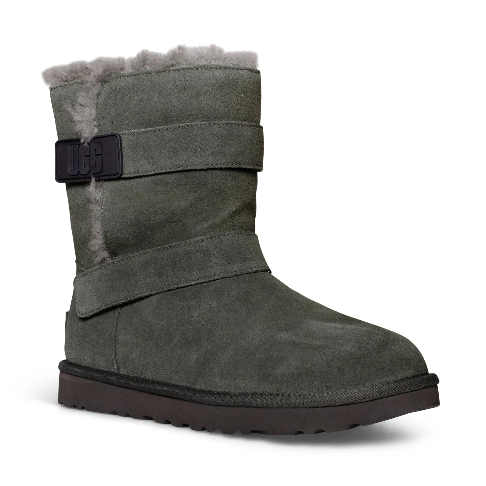 UGG Bailey Graphic Logo Strap Boots - Women's