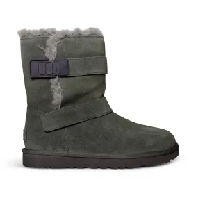 UGG Bailey Graphic Logo Strap Boots - Women's