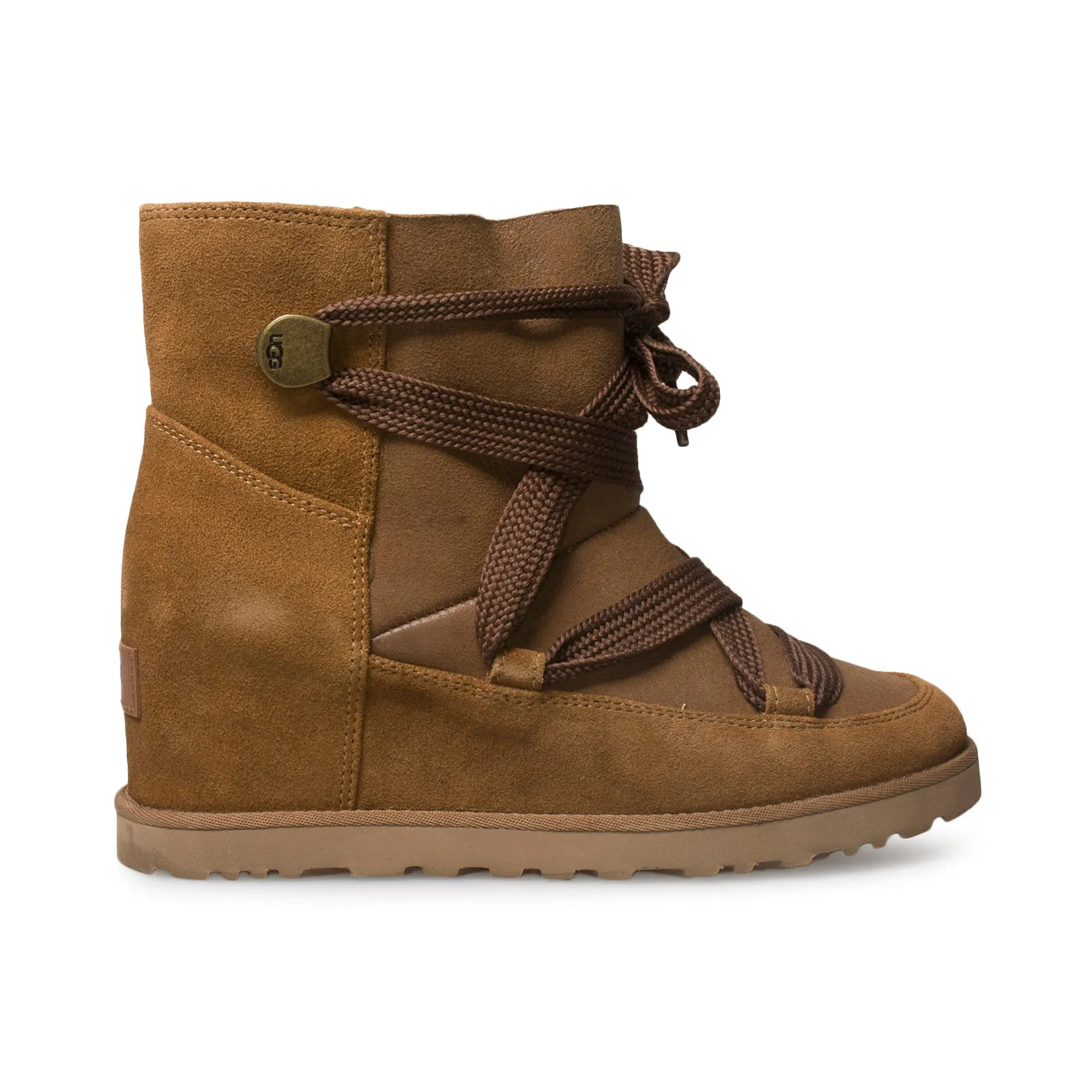 UGG Chestnut Lace Up Boots for Women