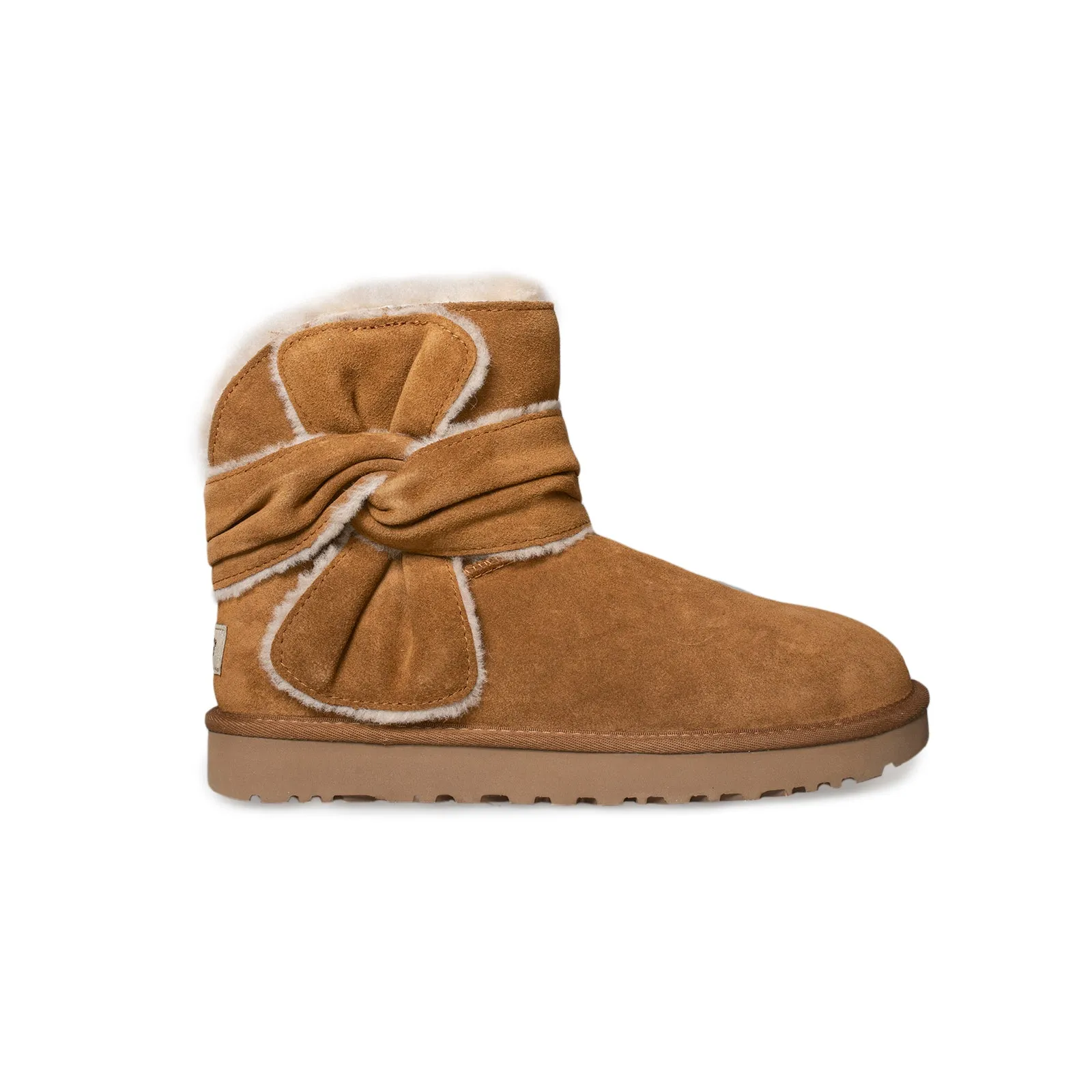 UGG Women's Chestnut Spill Seam Bow Boots