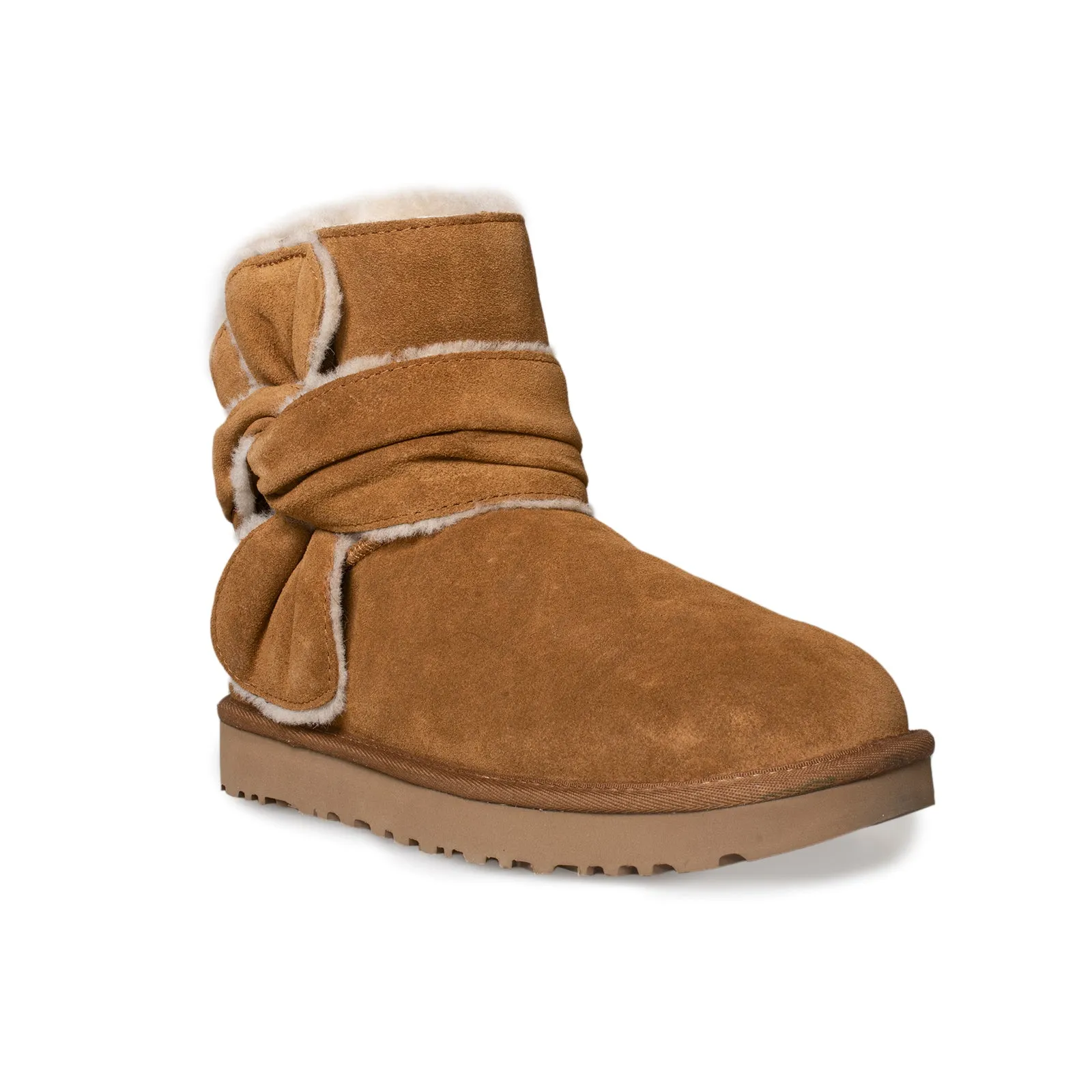 UGG Women's Chestnut Spill Seam Bow Boots