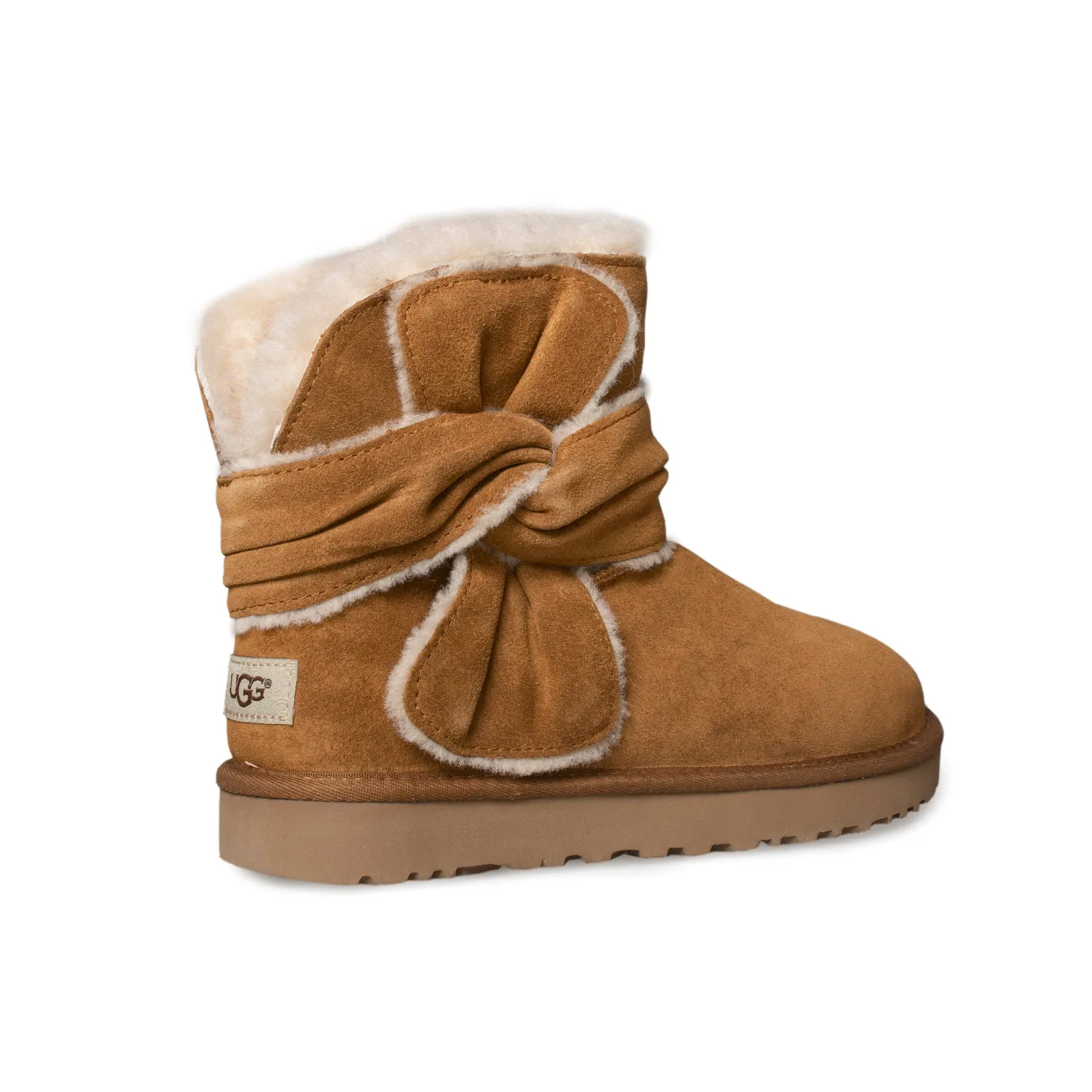 UGG Women's Chestnut Spill Seam Bow Boots