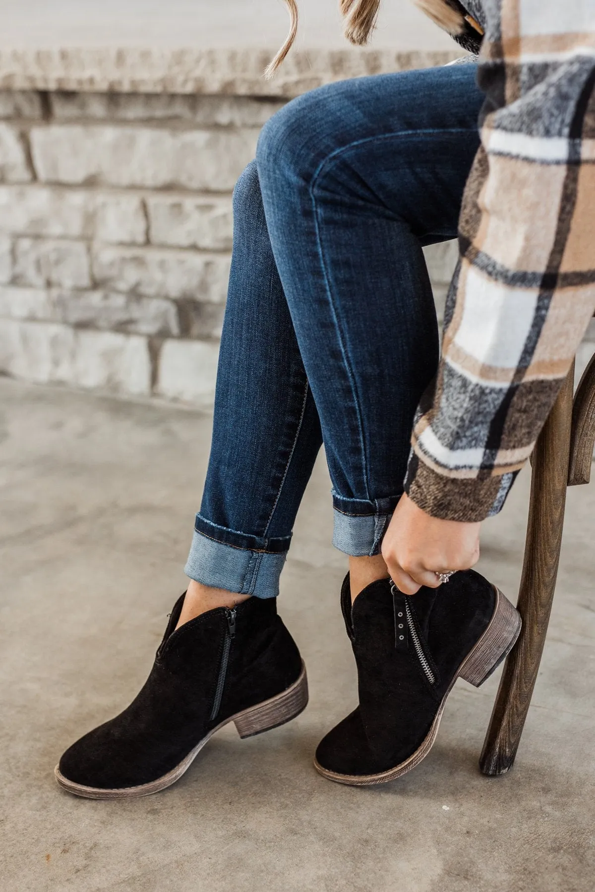 Very G Divine Booties- Black