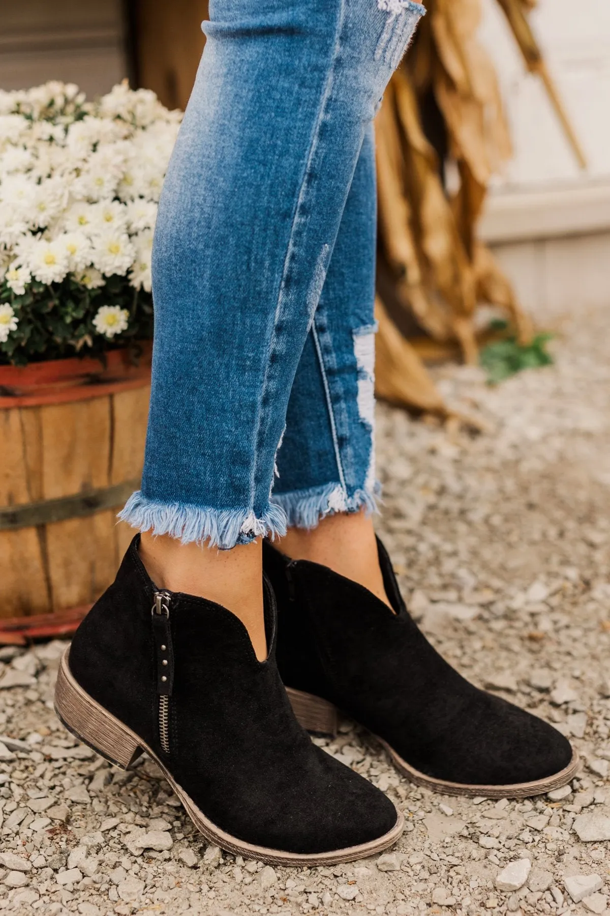 Very G Divine Booties- Black