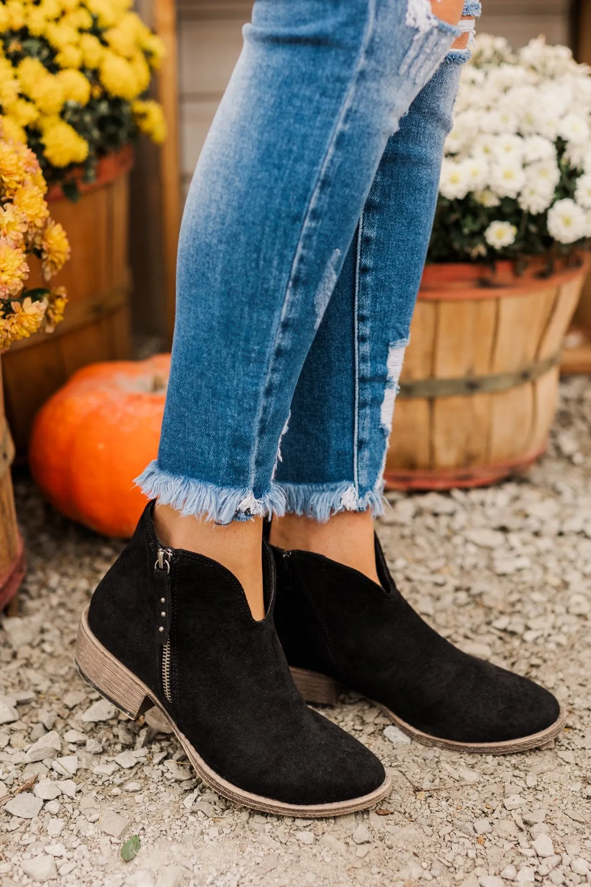 Very G Divine Booties- Black