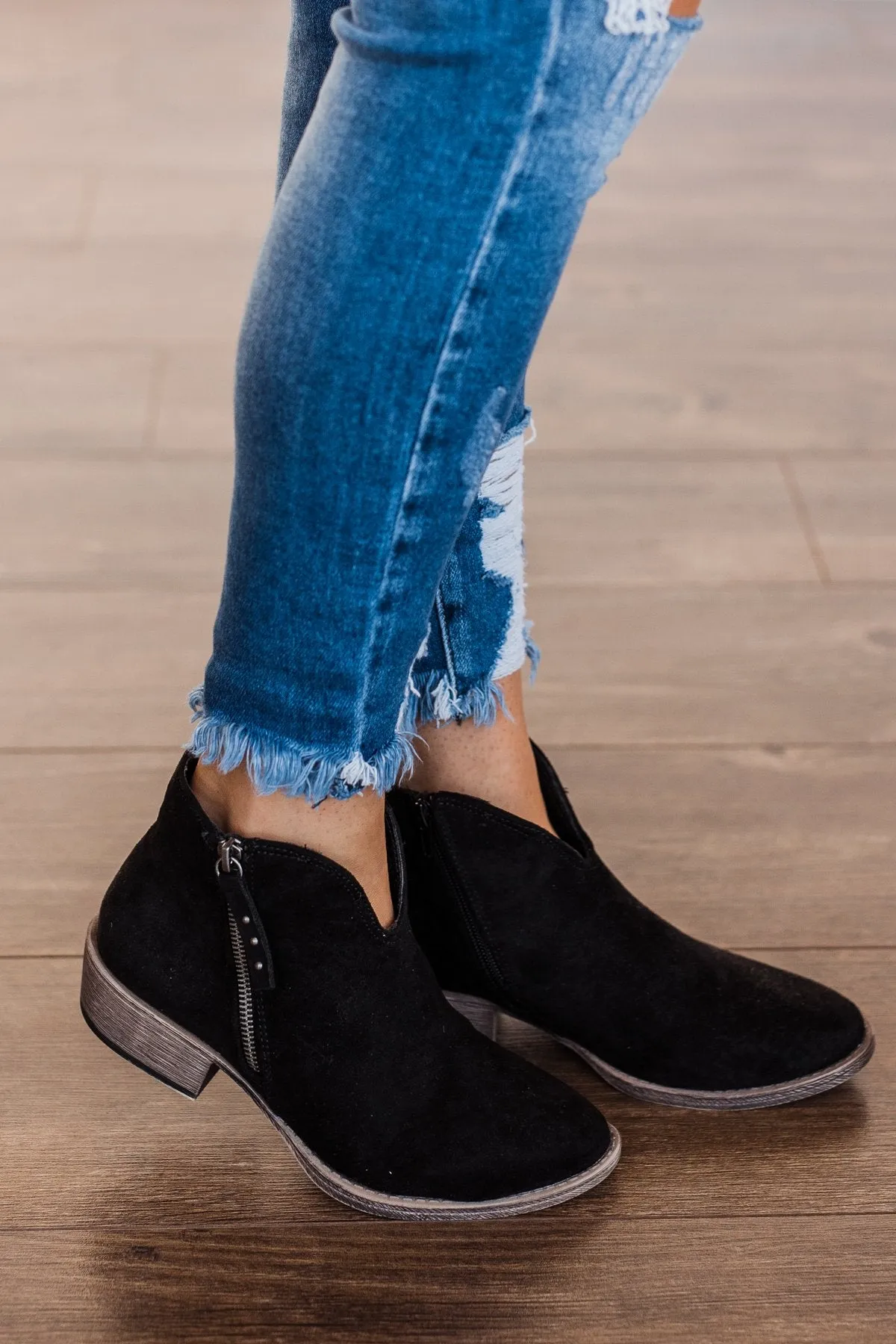 Very G Divine Booties- Black