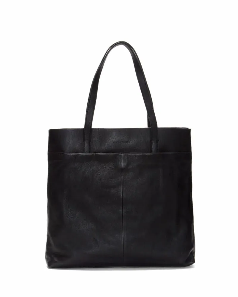 Vince Camuto Handbag PLUMS TOTE BLACK/ISLAPEBBLE