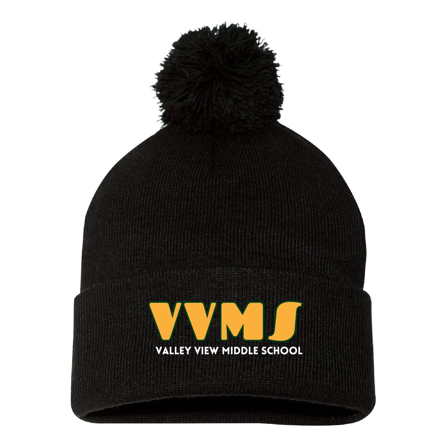 VVMS 12in POM-POM BEANIE