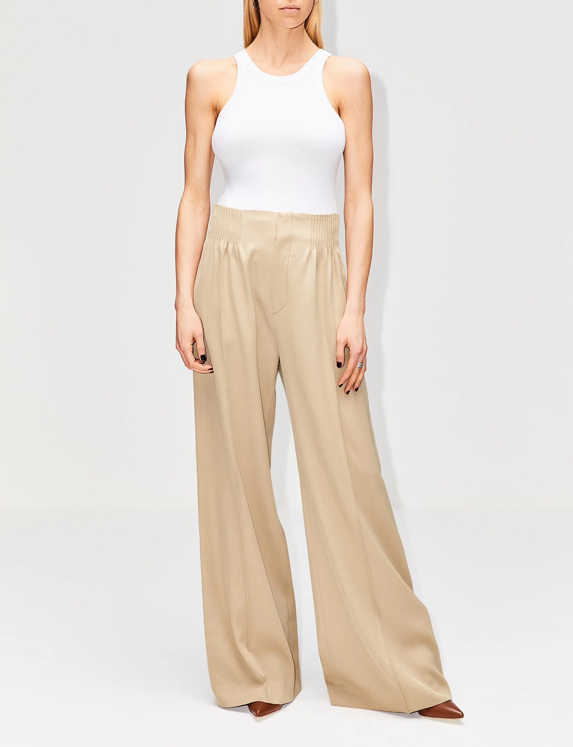 Wide leg pants