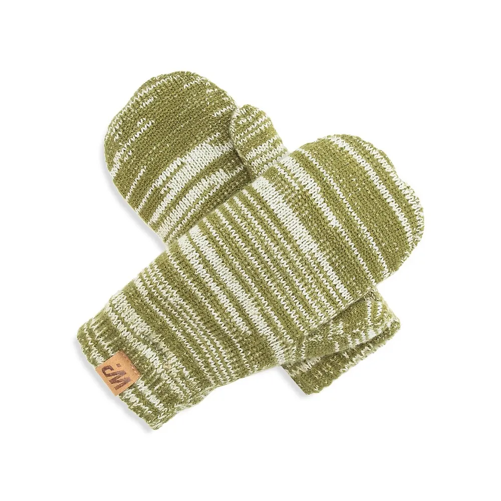 Winterproof Little Boy's Knit Mittens