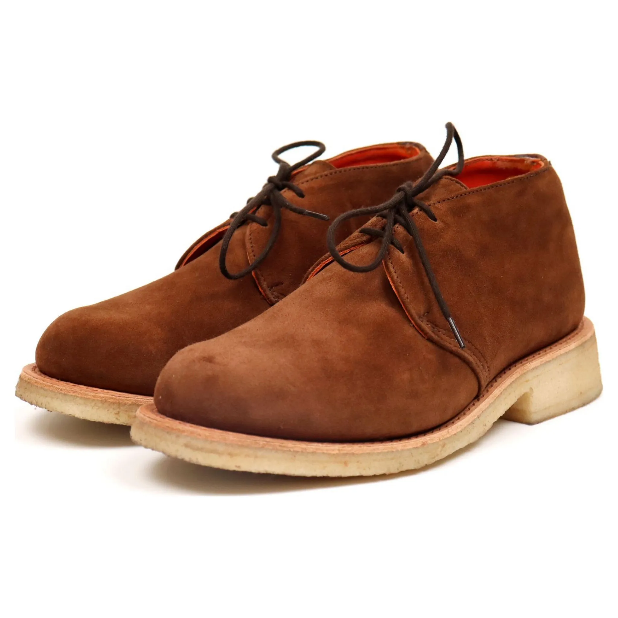 Women's 'Betty' Brown Suede Chukka Boots UK 7.5