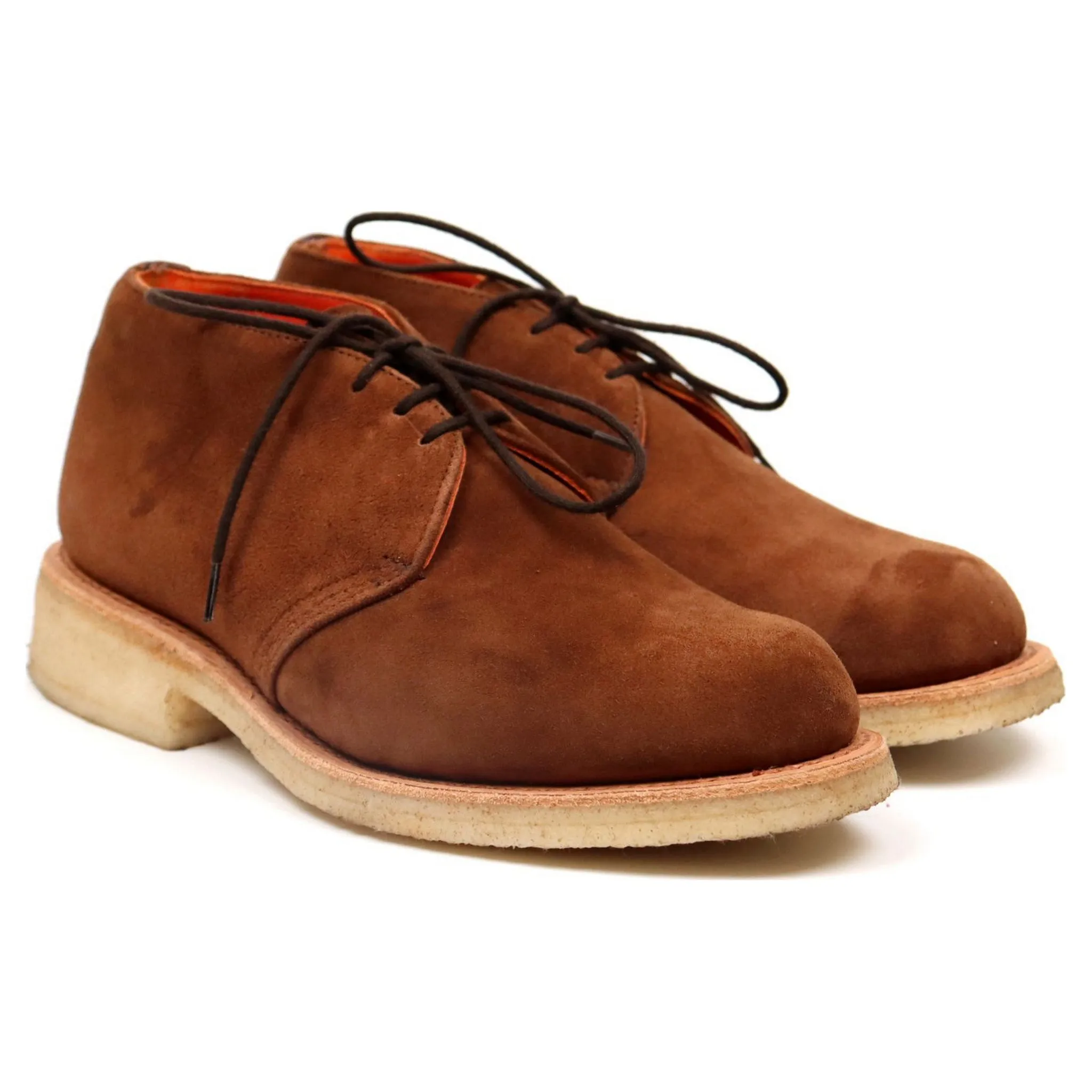 Women's 'Betty' Brown Suede Chukka Boots UK 7.5