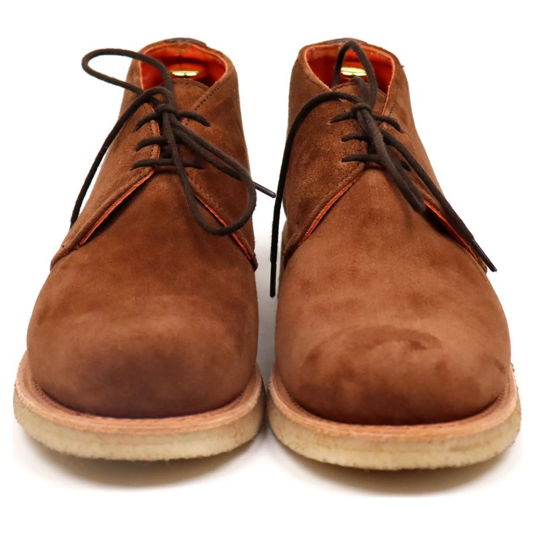 Women's 'Betty' Brown Suede Chukka Boots UK 7.5